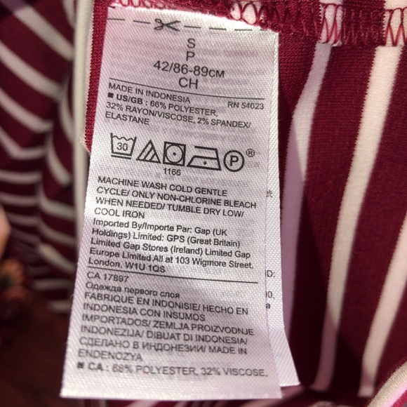 Stripe long sleeve top‎ Banana Republic - Picture 4 of 4